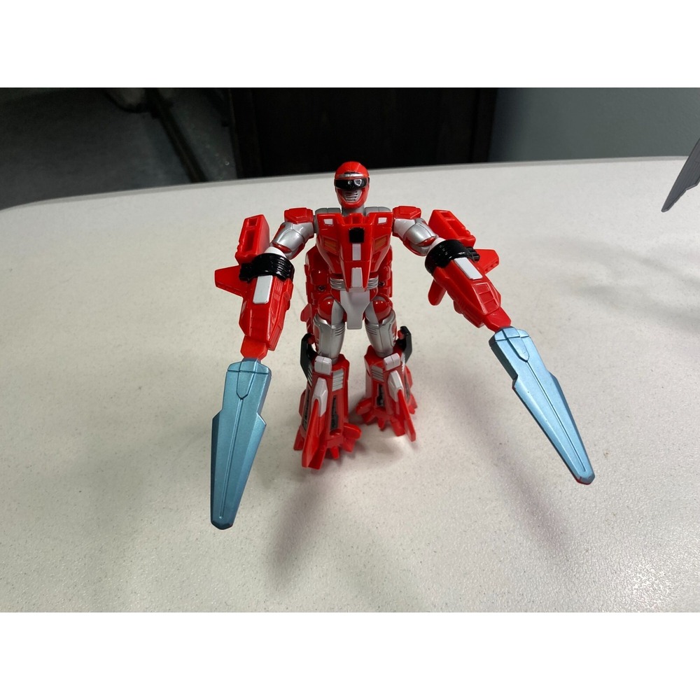 2006 Bandai Power Rangers Operation Overdrive Mach Morphin Red Ranger 6 inch